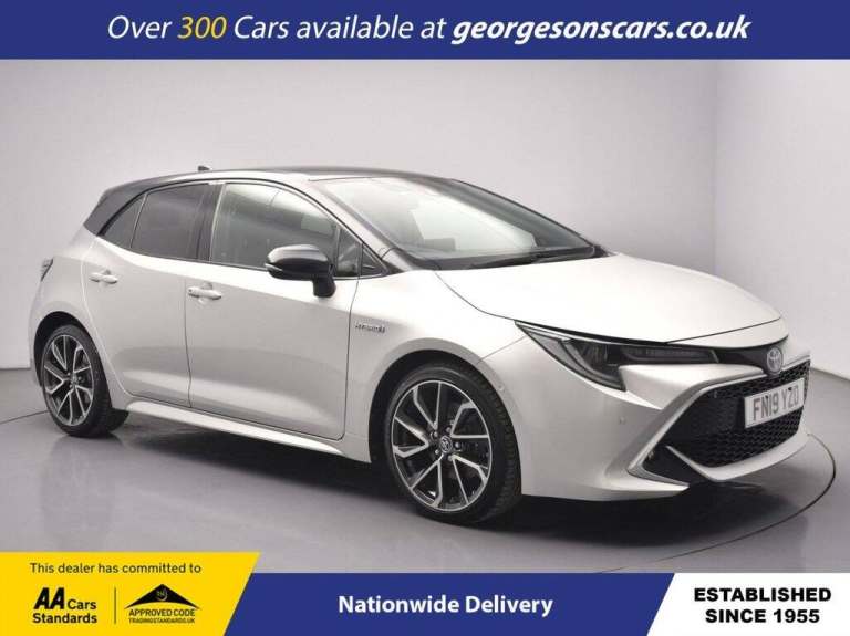 2019 Toyota Corolla 2.0 VVT-i Hybrid Excel 5dr CVT HATCHBACK PETROL/ELECTRIC Automatic