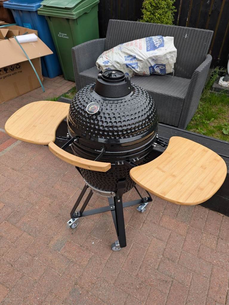 Grillmeister ceramic kamado BBQ