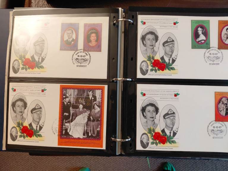 Fifty British First Day covers in excellent condition.