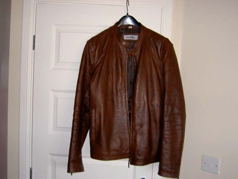Leather Box Brown Casual Jacket