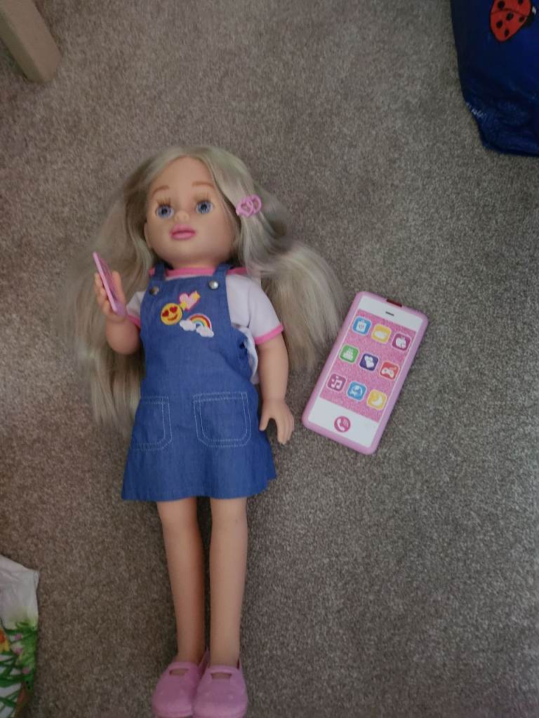 Call me chloe interactive talking doll with removable clothes 