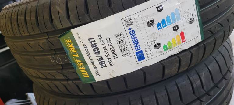 205 45 17 X 4 brand new tyres 