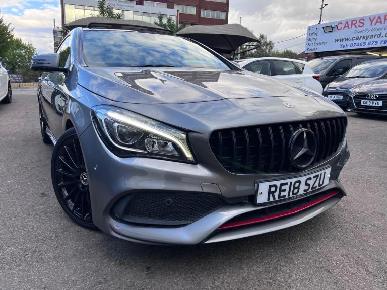 2018 Mercedes-Benz CLA 2.0 CLA250 AMG Coupe 7G-DCT Euro 6 (s/s) 4dr SALOON Petrol Automatic