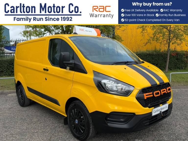 2021 Ford Transit Custom 2.0 340 EcoBlue Leader Panel Van 5dr Diesel Manual L1 H1 Euro 6 (130 ps)...