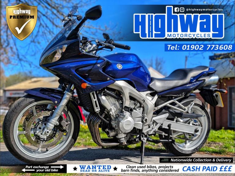 2004 Yamaha FZ6 Fazer S2 (19k Miles) with Warranty & 12 Months MOT