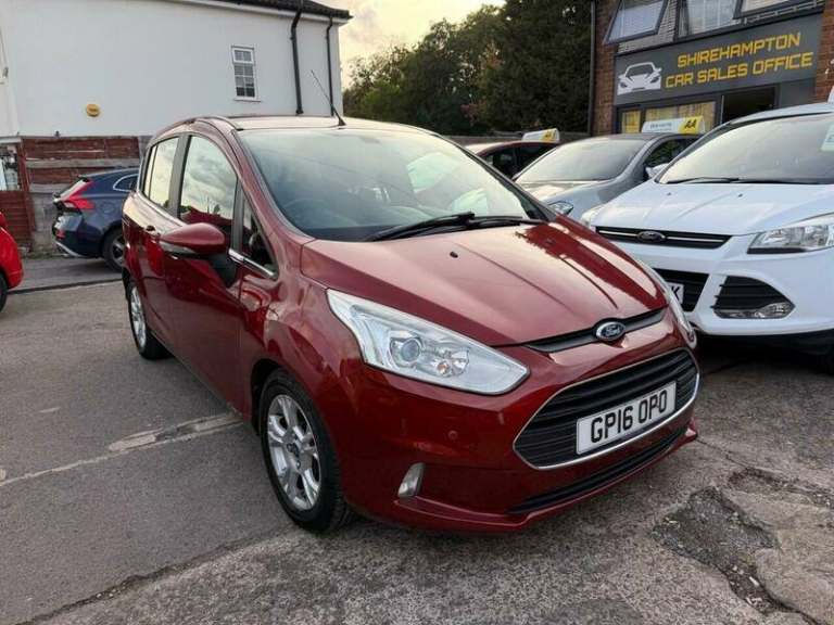 2016 Ford B-MAX 1.0T EcoBoost Zetec Euro 5 5dr MPV Petrol Manual