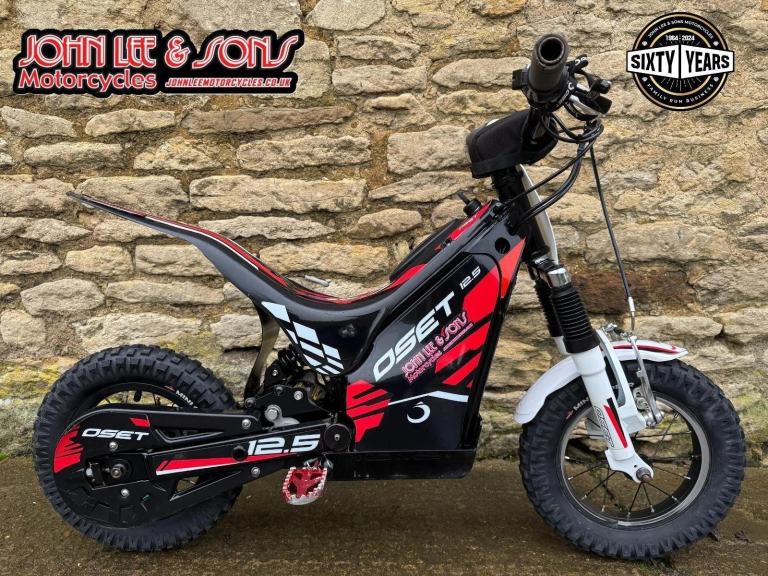 OSET 12.5 ECO Kids Electric Off Road Bike, 2019 Model, Nice Condition