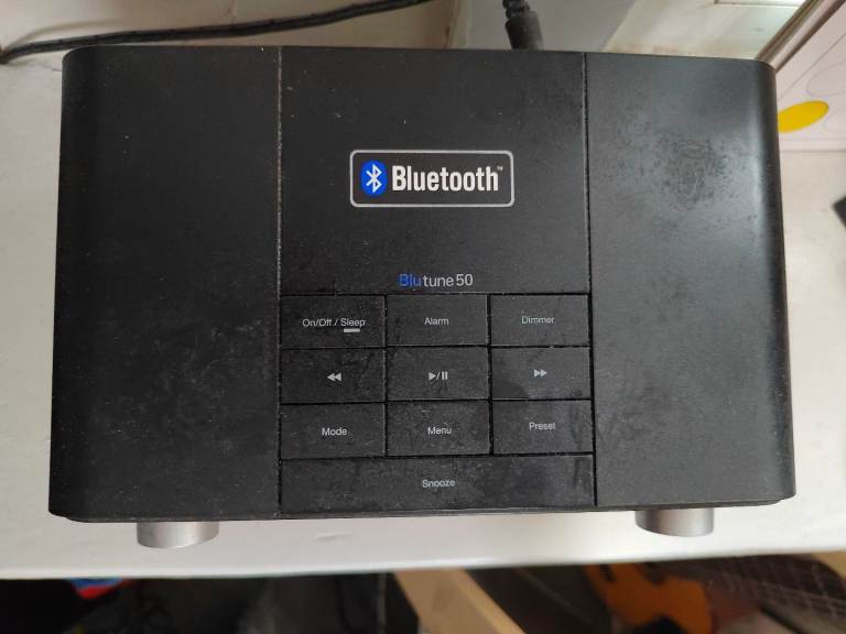 BLUETOOTH Clock DAB RADIO