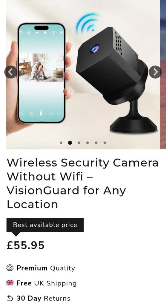 Wireless camera