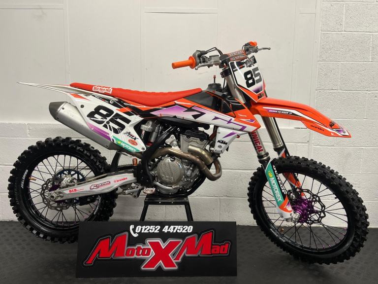 KTM SXF 250 2017 Lovely condition motocross bike with warranty 