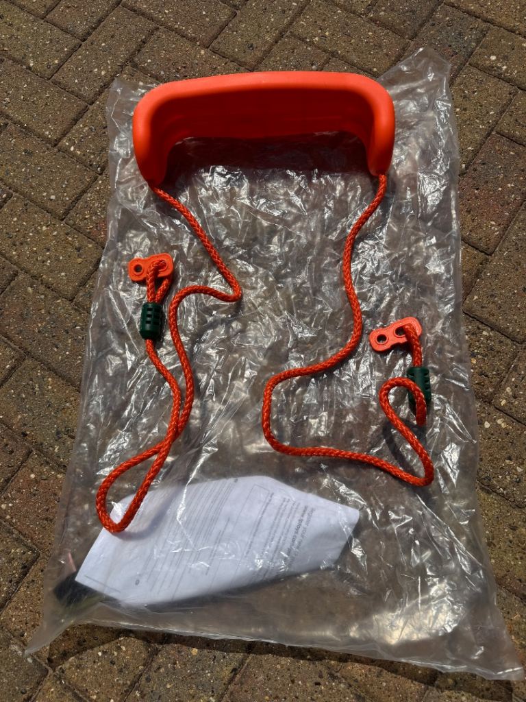 New Toddler Garden Swing Seat – Orange
