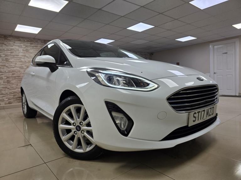 FORD FIESTA 1.0 T EcoBoost Titanium White Manual Petrol WARRANTY 12 MONTHS MOT