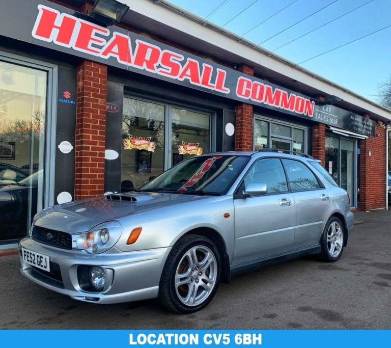 2002 52 SUBARU IMPREZA 2.0 WRX TURBO 5D 224 BHP HPI CLEAR APPRECIATING ASSETT