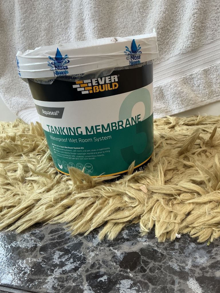 Everbuild Aquaseal Tanking Membrane & Stixall Adhesive – New