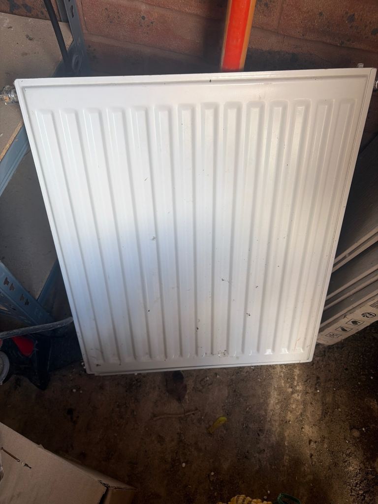 Small White Radiator – Good Condition