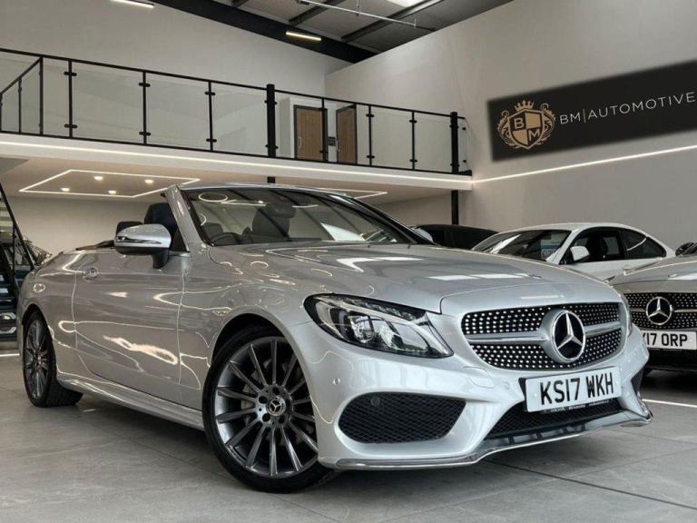 2017 Mercedes-Benz C-CLASS 2.1 C220d AMG Line (Premium Plus) Cabriolet 2dr Diese