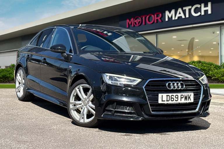 2019 Audi A3 1.5 TFSI CoD 35 S line S Tronic Euro 6 (s/s) 4dr Saloon PETROL Automatic