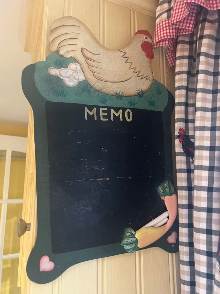 Memo chalk board