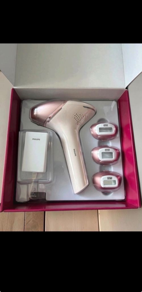 Philips Lumea Advanced IPL Hair Removal Device + Trimmer | New