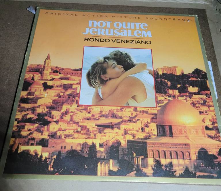 Rondo Veneziano NOT QUITE JERUSALEM Film Soundtrack Score LP Joanna Pacula VG/Ex  r2/12
