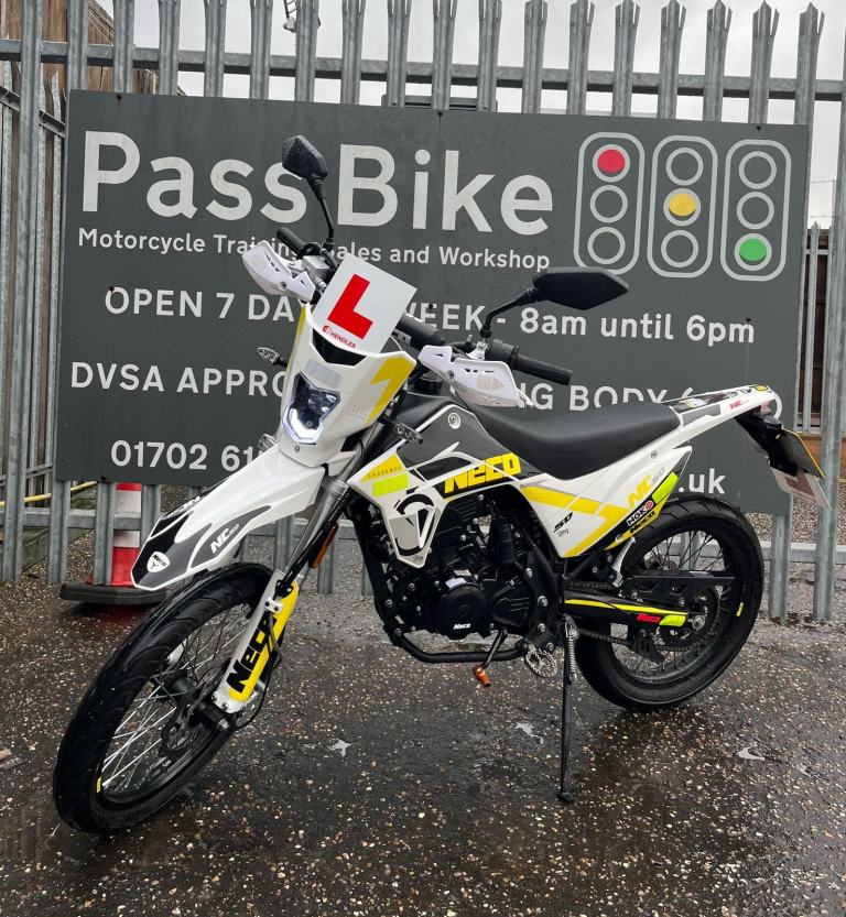 2024 NECO NC50 50CC GEARED SUPERMOTO MOTORCYCLE - 1128 MILES