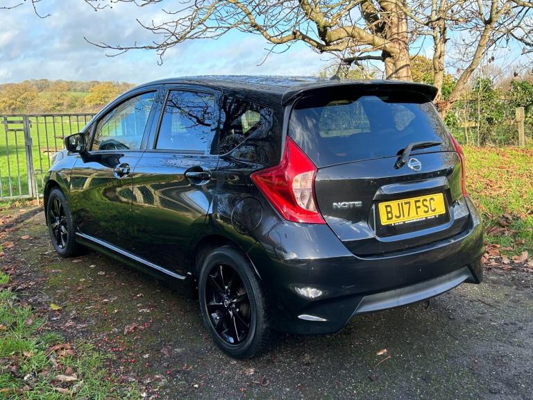 2017 Nissan Note 1.2 Black Edition Hatchback 5dr Petrol Manual Euro 6 (s/s) (80