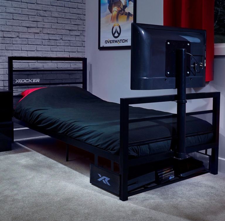 X Rocker TV bed.
