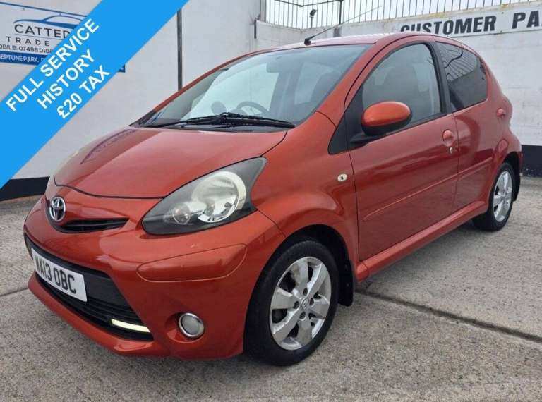 2013 13 TOYOTA AYGO 1.0 VVT-I FIRE HATCHBACK 5DR PETROL MANUAL EURO 5 (67 PS)