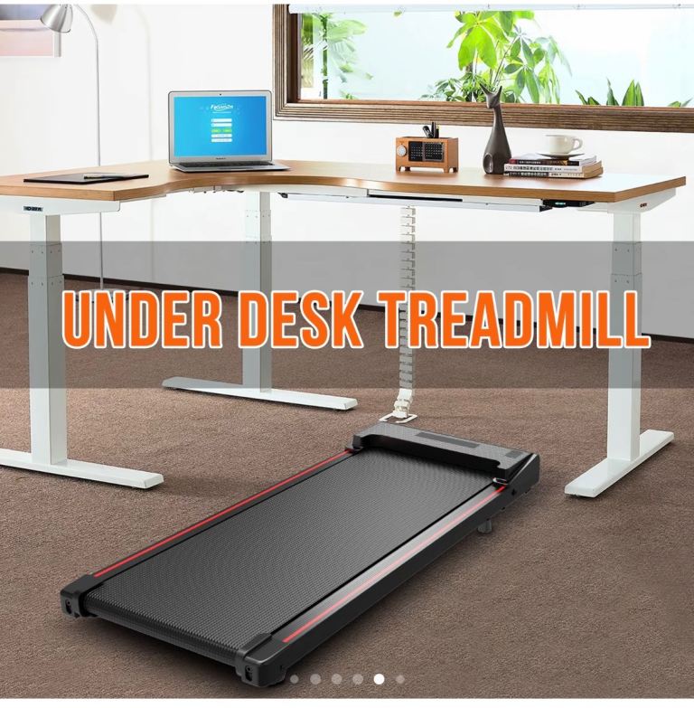 Compact Under Desk Treadmill – Great for Home Office