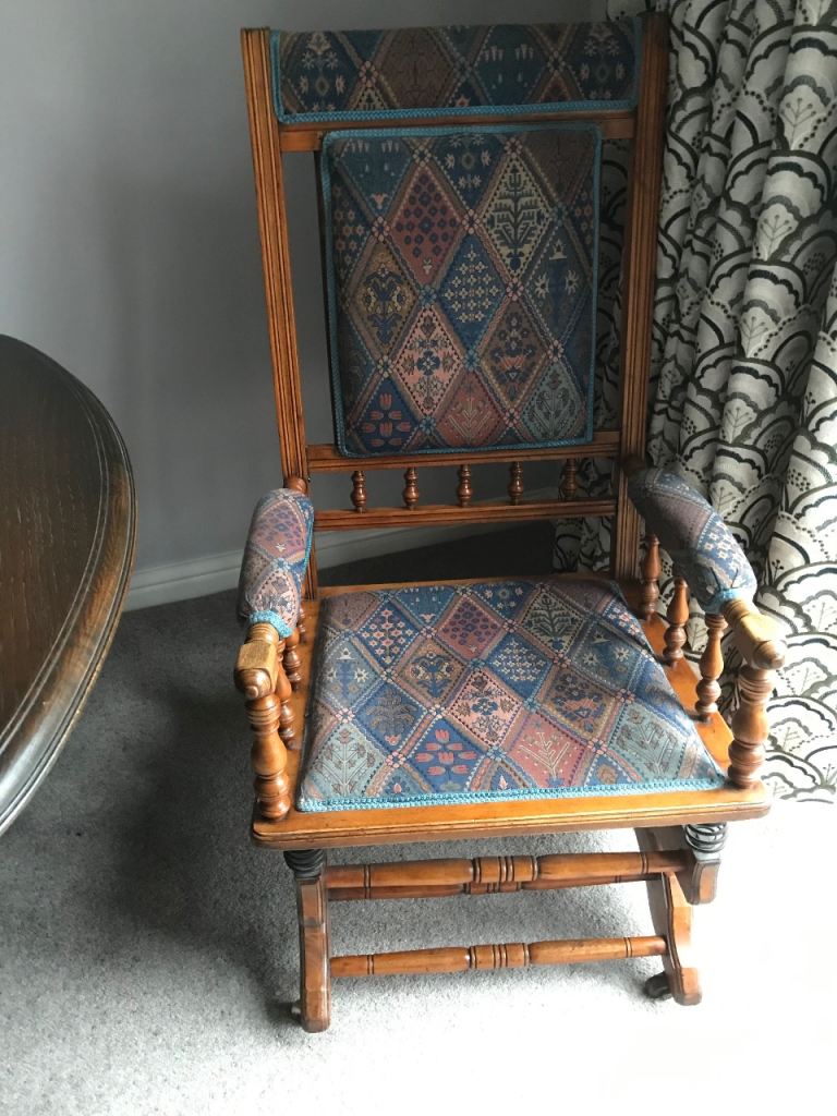 American vintage rocking chair