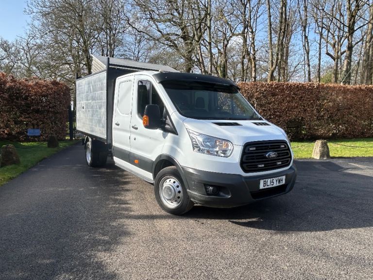 2015 FORD TRANSIT EURO 5 2.2 TDCI ARB CREW CAB TIPPER low miles van truck