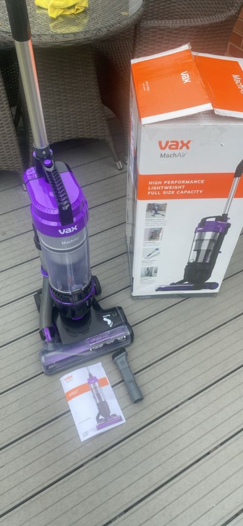 Vax mach air upright vacuum cleaner cash only 