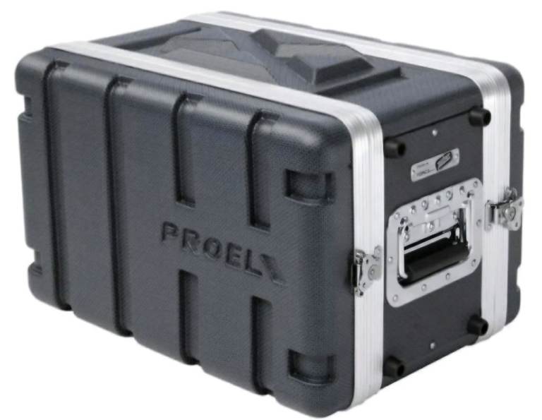 PROEL 6U *SHALLOW* rack studio ABS case 19" inch IDEAL4 Kemper Axe FX Helix