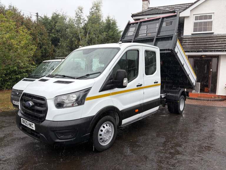 2020 Ford Transit 2.0 EcoBlue 130ps Double Cab Tipper 130bhp Tipper Diesel Manual