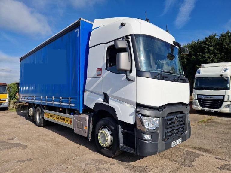 Renault T380, 2020/ 70 Reg, 6x2, 24ft Curtainsider, High Cab, 389000 Kms, 