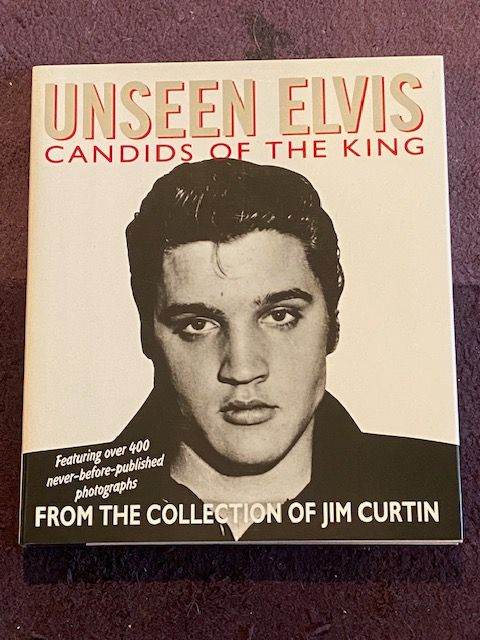 Elvis Book 'Unseen Elvis Candids of the King' *AS NEW*