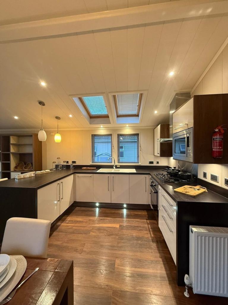 Lodge for sale with decking North Wales | Rhyl Prestatyn Towyn | Family park