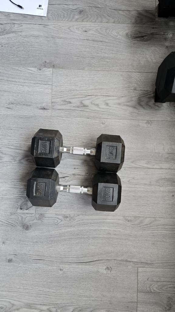 Hex dumbells 10 kg