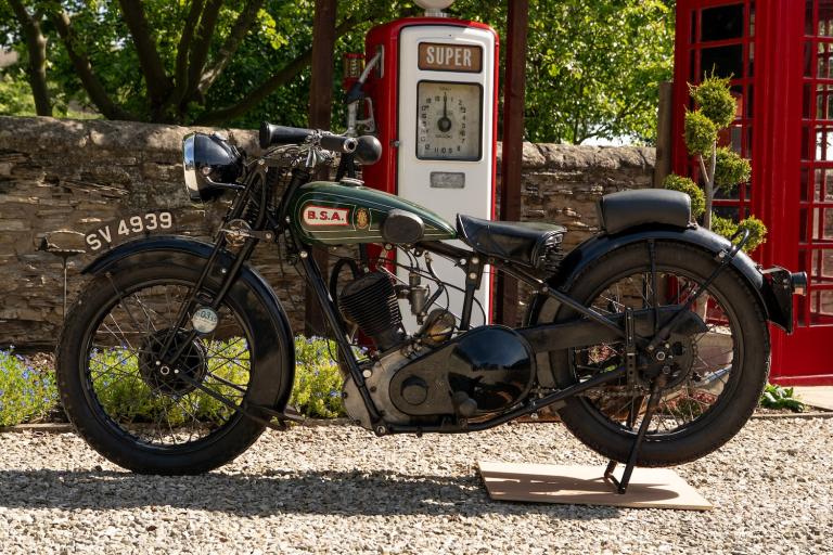 1930 BSA Sloper H30-8 Deluxe