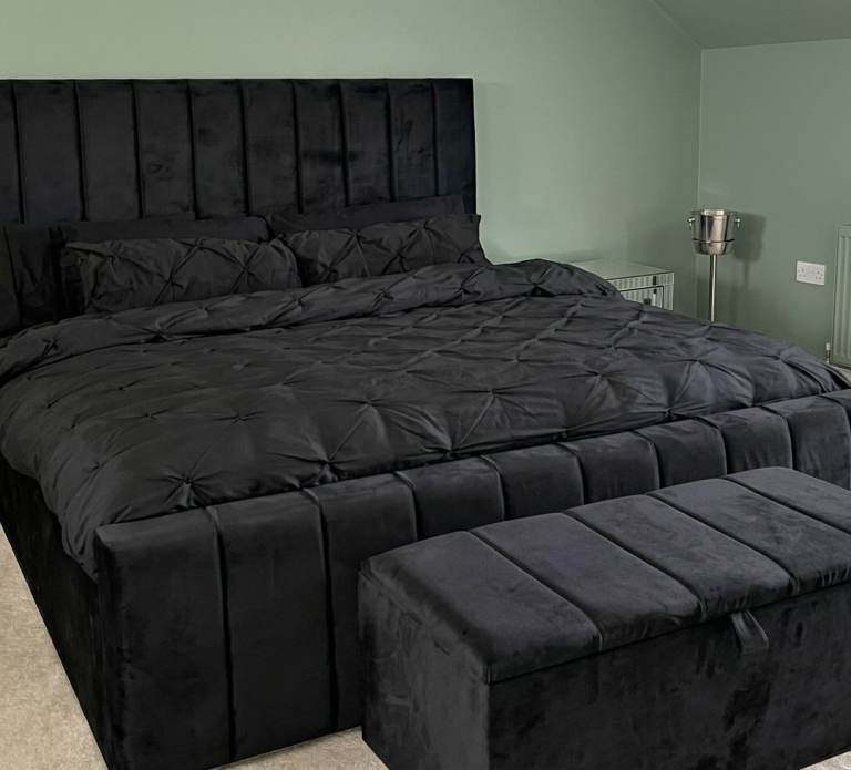 Brand New Double and King Size Panel Bed frame ~ Free Home Delivery 