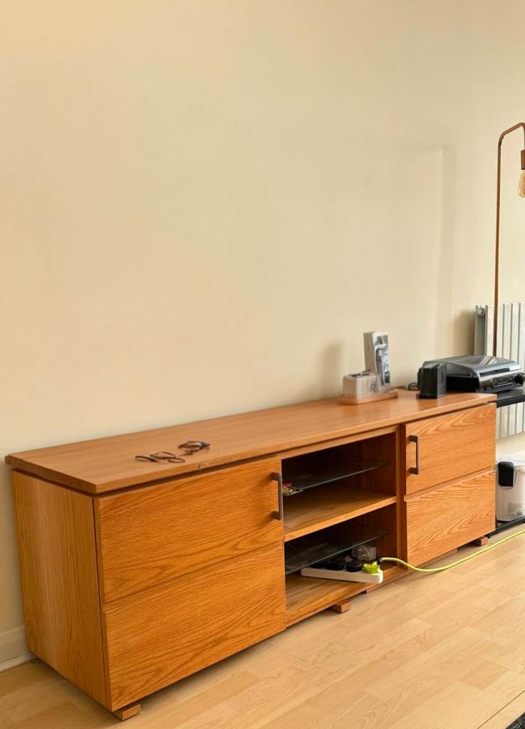 Wooden TV Unit / Sideboard with Storage