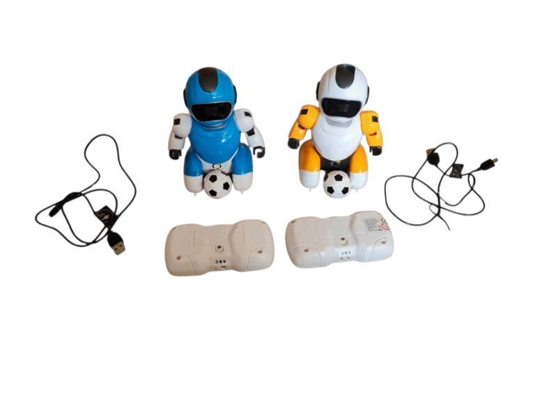 SGM 2pc RC Robot Remote Control Soccer Game - Football Dribble & Shoot Set