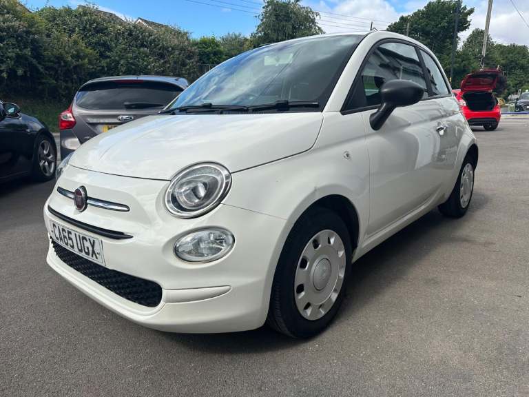 FIAT 500 1.2 500 My17 1.2 69hp Pop White Manual Petrol 2016