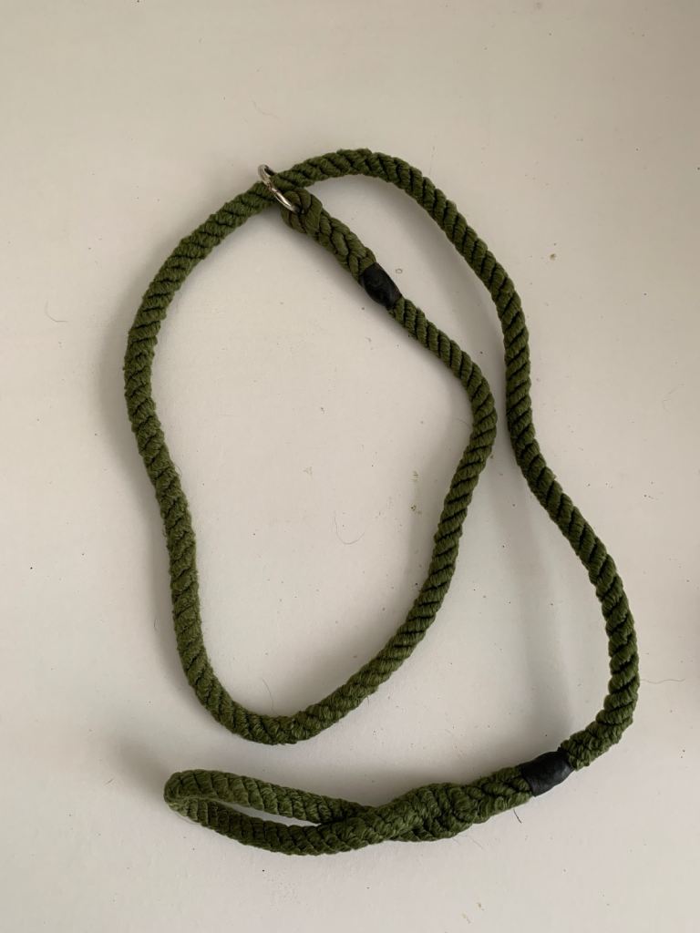 Rope dog lead 