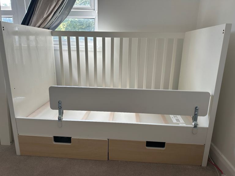 IKEA STUVA NATTAPA Cot Bed with Storage and Mattress