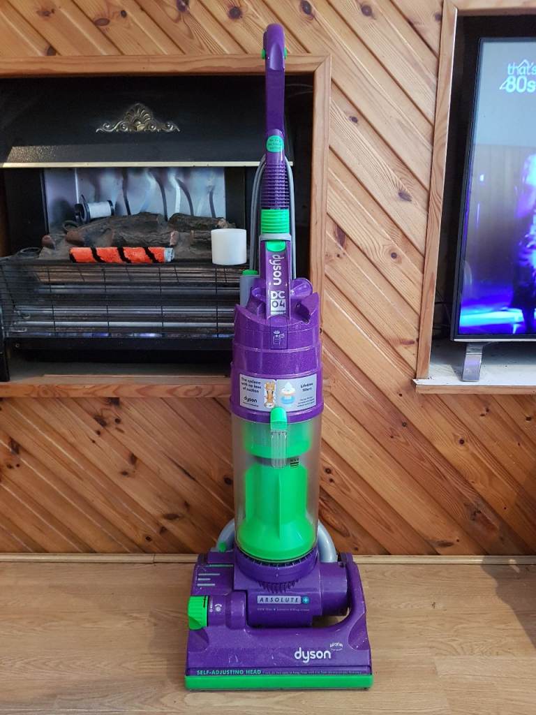 purple Dyson DC04 filters washed and dried All Floors Upright Hoover tools no texin