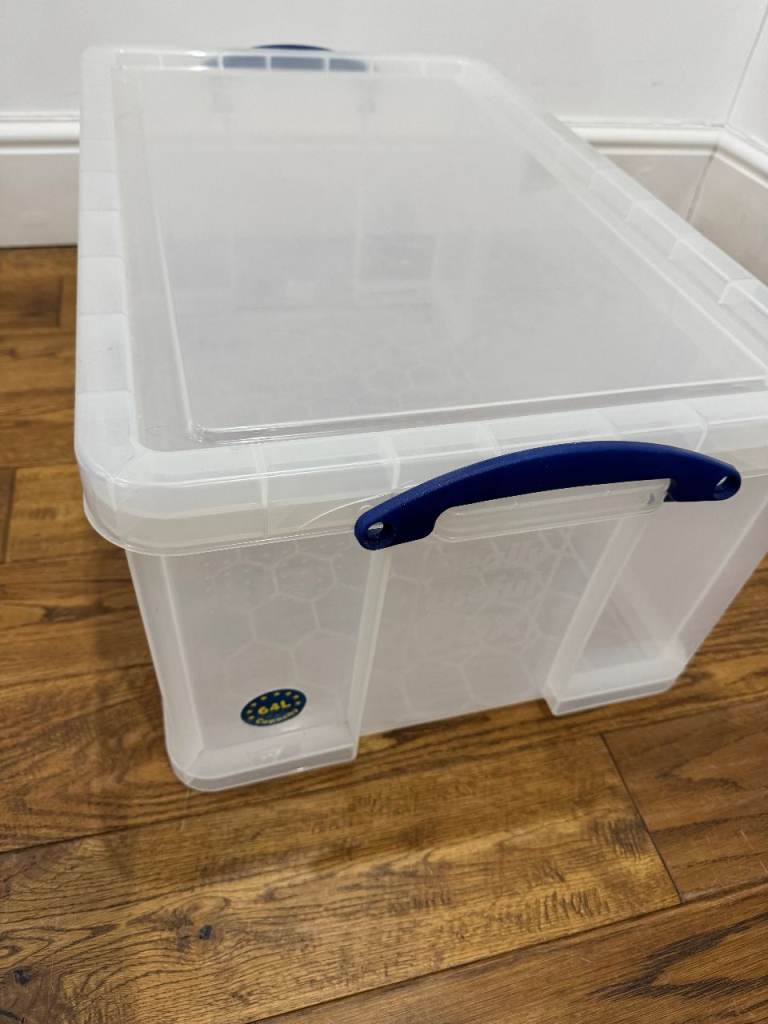 A total of eighteen Really Useful (Branded) Storage Boxes