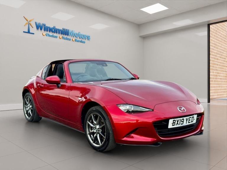 2019 Mazda MX-5 RF 1.5 SKYACTIV-G Sport Nav+ Euro 6 2dr CONVERTIBLE Petrol Manua