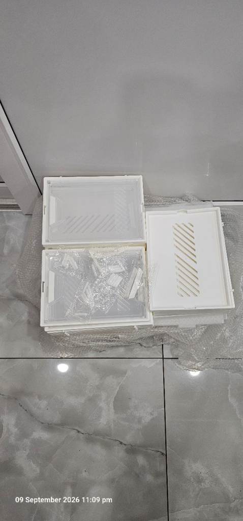 SHOE BOX, White, 
12 Pack, 