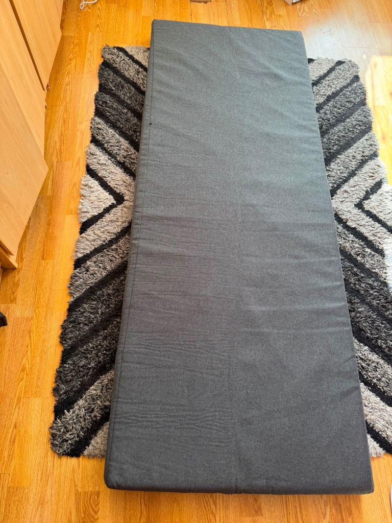 Grey Foldable Mattress – Good Condition, Clean